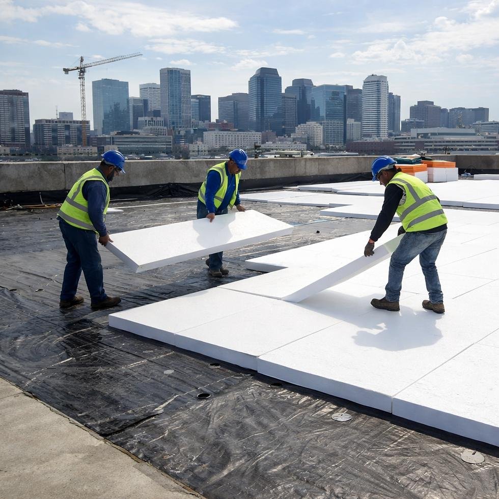 عزل حراري للمباني والأسطح